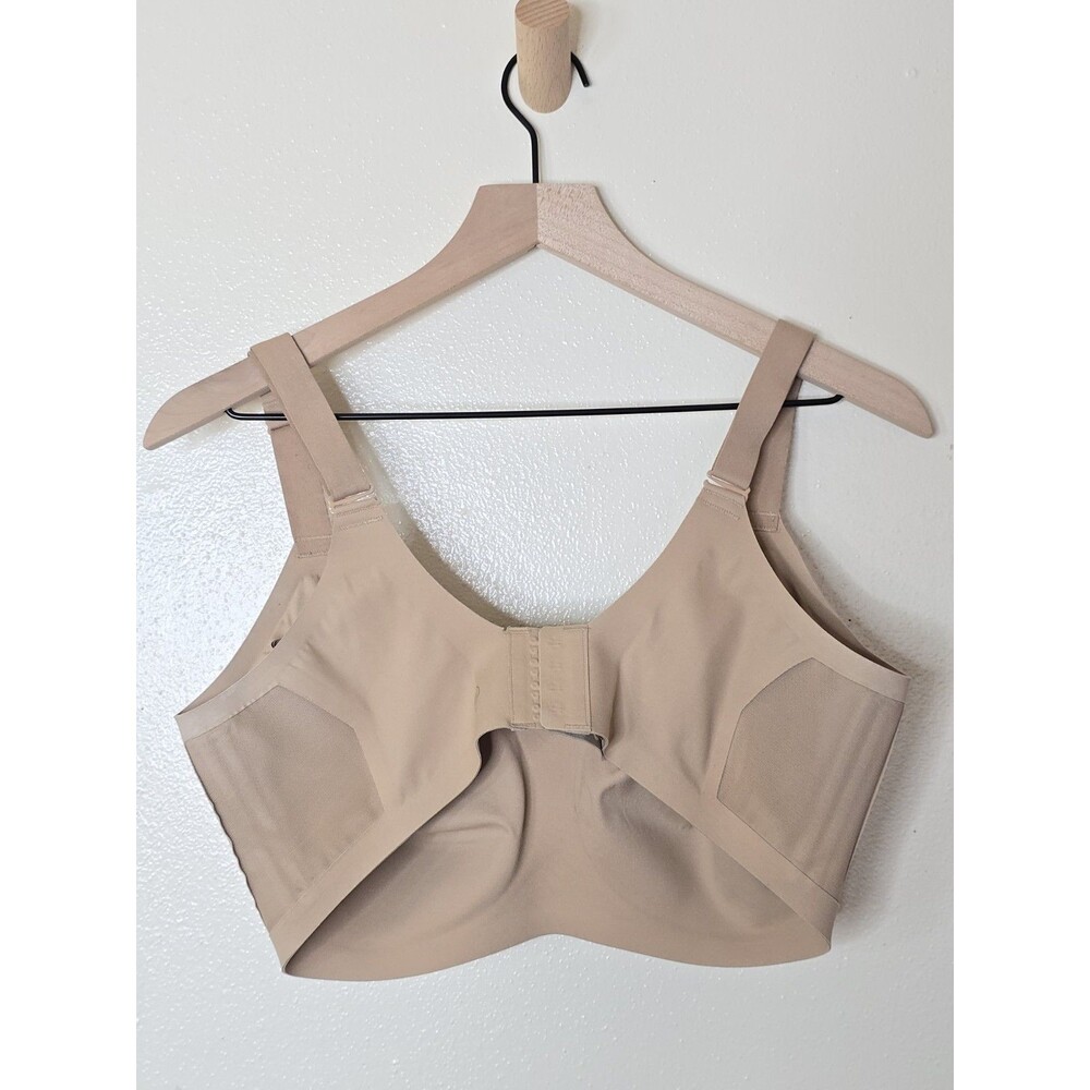 Honeylove CrossOver Bra 38DDD F/G Sand Nude Wireless Smoothing Support LWBR0304 - Picture 6 of 10